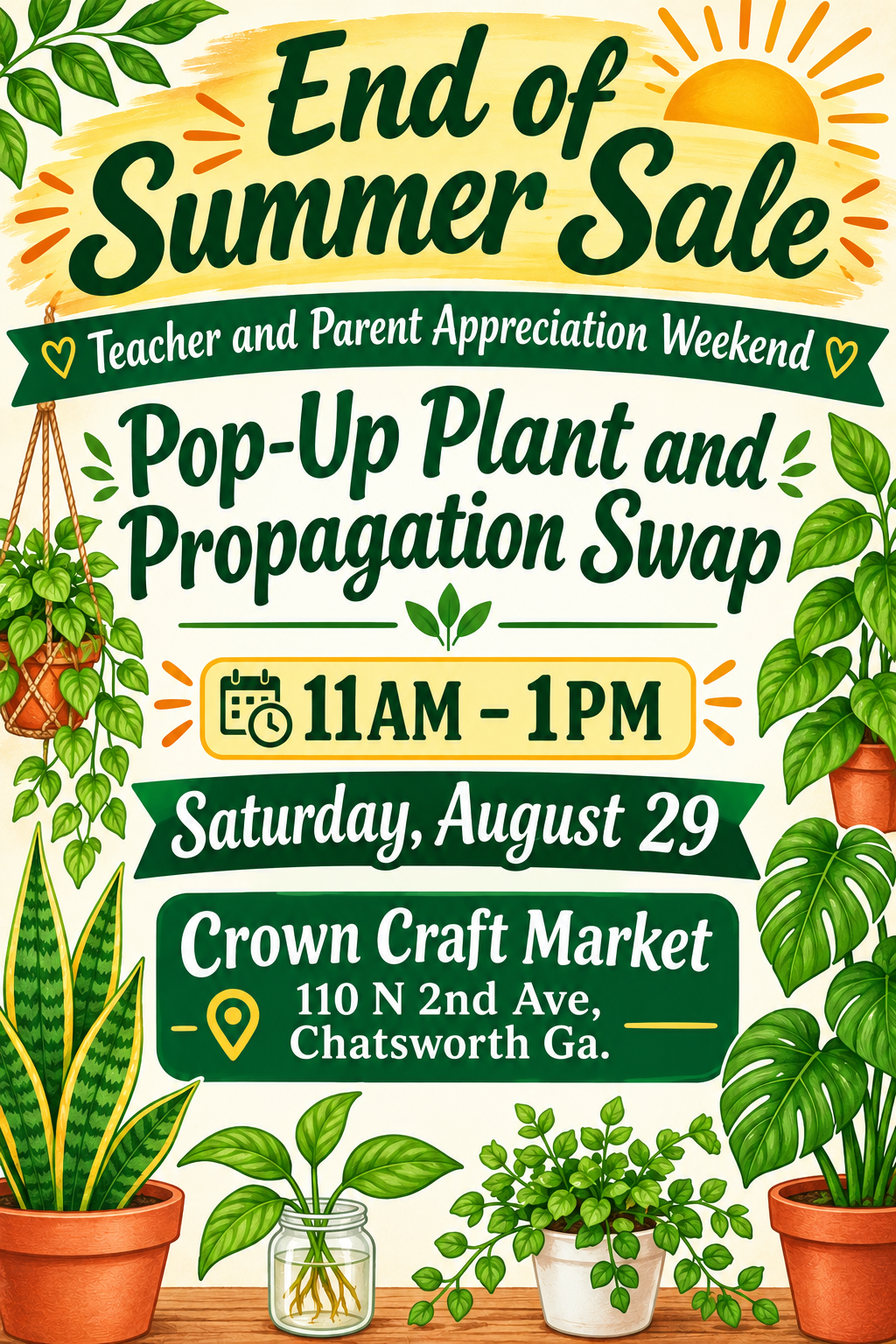 Pop-Up Plant & Propagation Swap